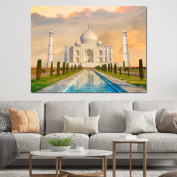 Taj Mahal - NicheCanvas