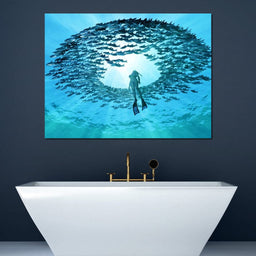 Eye of the Ocean - NicheCanvas