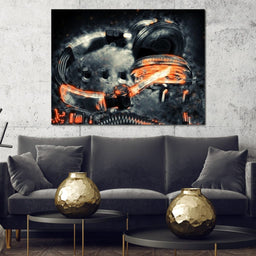 Neon Beats - Johanjjf - NicheCanvas