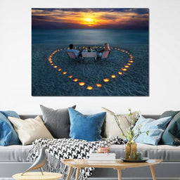 Valentine's Day Dinner - NicheCanvas