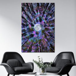 Moon Swirl - Cajuca - NicheCanvas