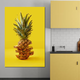 Sliced Pineapple - NicheCanvas