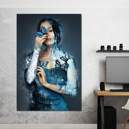 Butterfly Angel - Johanjjf - NicheCanvas