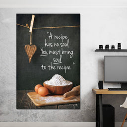Kitchen Quote - NicheCanvas