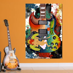 Eric Clapton's Solid Guitar - Abraham Szomor - NicheCanvas