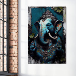 Wise Ganesha - NicheCanvas