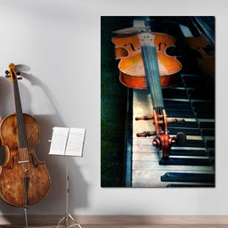 Piano & Violin - NicheCanvas