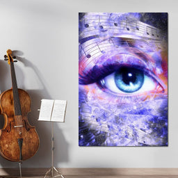 Musical Eye - NicheCanvas