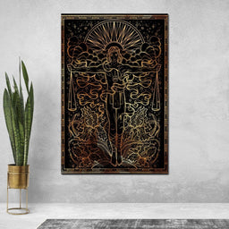 Zodiac sign Libra - NicheCanvas