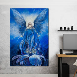 Blue Angel - NicheCanvas