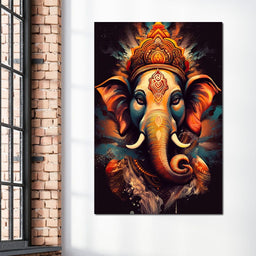 Ganesha's Blessing - NicheCanvas