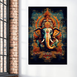 Tranquil Ganesha - NicheCanvas