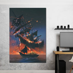 Stealing The Treasure - NicheCanvas