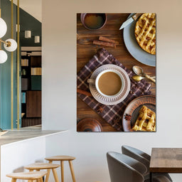 Cup of Coffee with Sugar Pie - NicheCanvas