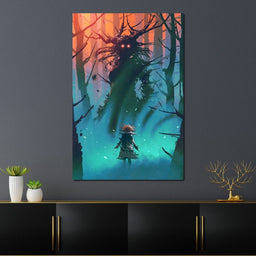 Witch in the Woods - NicheCanvas