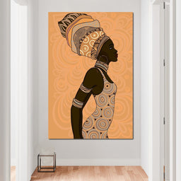 African Lady - NicheCanvas