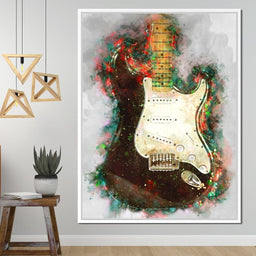Eric Clapton's Guitar - Abraham Szomor - NicheCanvas