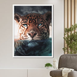 Leopard Underwater - Zenzdesign - NicheCanvas