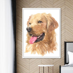Golden Retriever - NicheCanvas