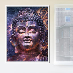 Blue Buddha - NicheCanvas