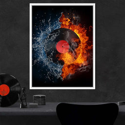 Record in Fire and Water - NicheCanvas