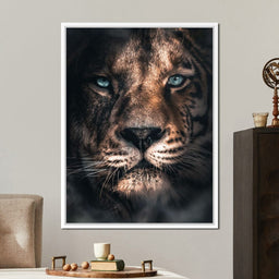 Lion Tiger - Zenzdesign - NicheCanvas