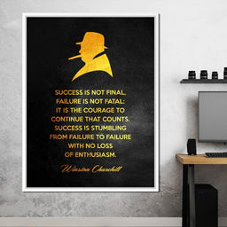Winston Churchill - ABConcepts - NicheCanvas