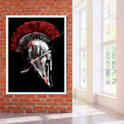 Greek Warrior Helmet - NicheCanvas