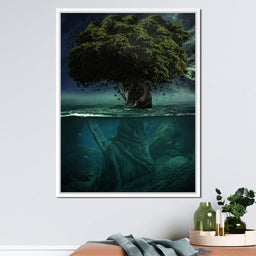 Alone in Depth - Milos Karanovic - NicheCanvas