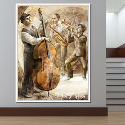 Jazz Band - NicheCanvas