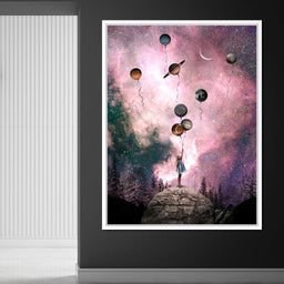 Rose Space - Natacha Einat - NicheCanvas