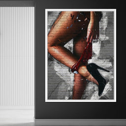 Sensual Graffiti Art - Johanjjf - NicheCanvas