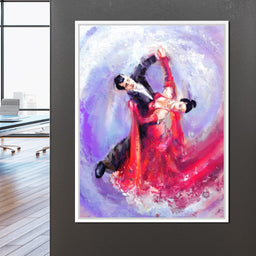 Ballroom Dancers - NicheCanvas