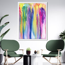 Watercolor Drip - NicheCanvas