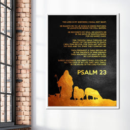 Psalm 23 - ABConcepts - NicheCanvas