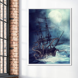 The Kraken - NicheCanvas