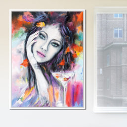 Martini Girl - NicheCanvas