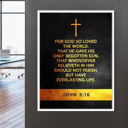 John 3:16 - ABConcepts - NicheCanvas