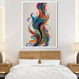 Colorful Contemporary Art 053 - Johanjjf - NicheCanvas