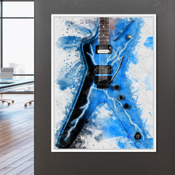 Dimebag Darrell's Guitar - Abraham Szomor - NicheCanvas