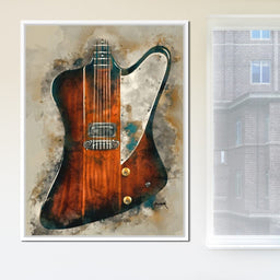 Eric Clapton's Electric Guitar - Abraham Szomor - NicheCanvas