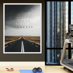 Start Strong Finish Stronger - ABConcepts - NicheCanvas