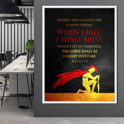 Micah 7:8 - ABConcepts - NicheCanvas