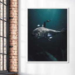 Megalodon - Zenzdesign - NicheCanvas