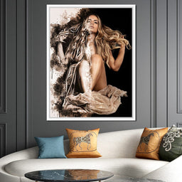 Golden Beauty - Johanjjf - NicheCanvas