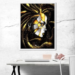 Golden Medusa - NicheCanvas