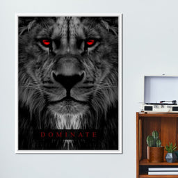Dominate Lion - ABConcepts - NicheCanvas