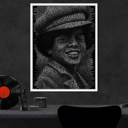Michael Jackson's Biography Tribute - Ben Heine - NicheCanvas