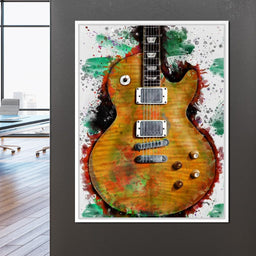 Gary Moore's & Peter Green's Guitar - Abraham Szomor - NicheCanvas