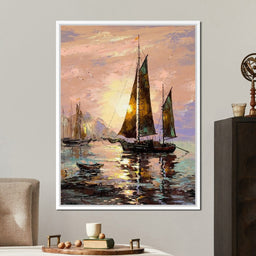 Spanish Sailing Boats - NicheCanvas